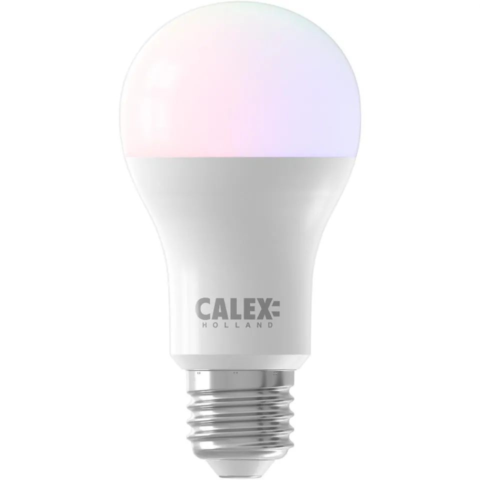 Kwantum Calex Smart LED-standaardlamp RGB - Wit - 8,5W