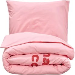 Kwantum Dekbedovertrek Naughty Corner Roze 240x240 Cm