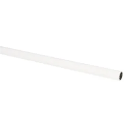 Kwantum Gordijnroede 100 Cm Wit Kunststof - Ø13mm