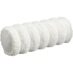 Kwantum Kussenrol Rib Off-White - 46x15 Cm