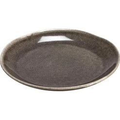Kwantum Ontbijtbord Glaze Antraciet - ⌀22cm