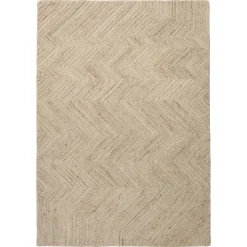 Kwantum Vloerkleed Zigzag Zand 190x280 Cm