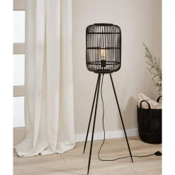 Kwantum Vloerlamp Balan Zwart